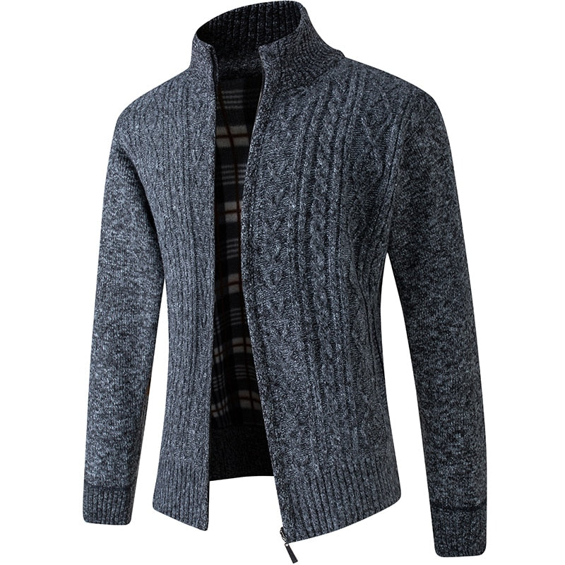 Heren Lente Vest met Rits - Stijlvol Comfort