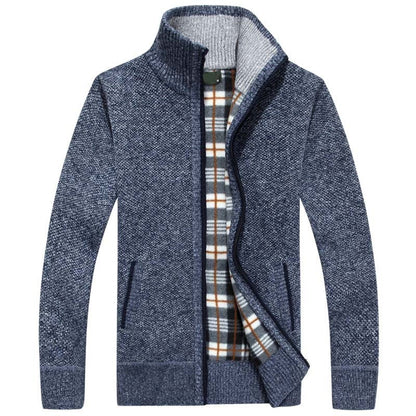 Heren Lente Vest met Rits - Stijlvol Comfort