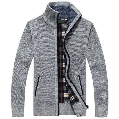 Heren Lente Vest met Rits - Stijlvol Comfort