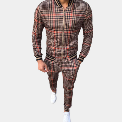 Heren Sportief Trainingspak Comfort Fit
