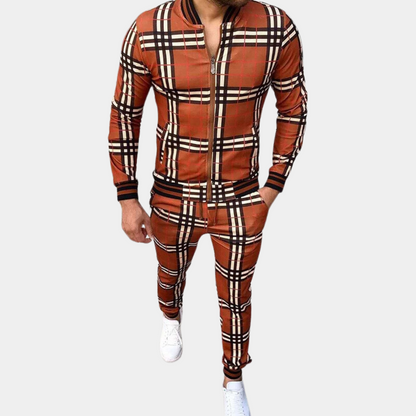 Heren Sportief Trainingspak Comfort Fit