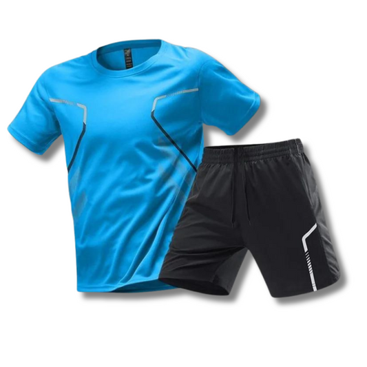 Heren Sportkleding Set - Shirt en Korte Broek