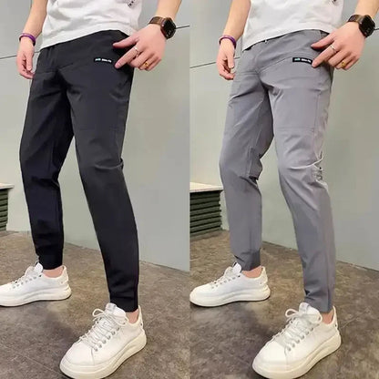 Heren Stretch Cargo Joggers met Zakken