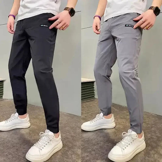 Heren Stretch Cargo Joggers met Zakken