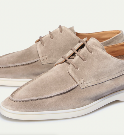 Heren Suede Loafers - Stijlvol Comfort