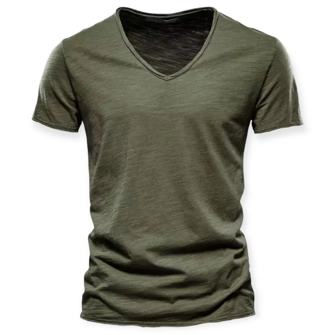 Heren V-hals T-shirt Comfort Fit