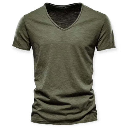 Heren V-hals T-shirt Comfort Fit