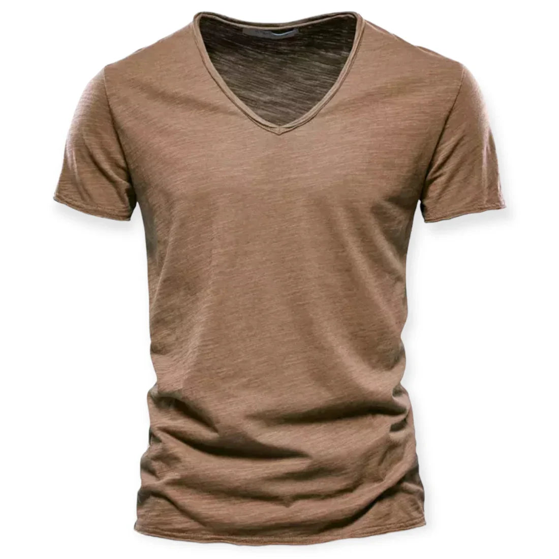 Heren V-hals T-shirt Comfort Fit