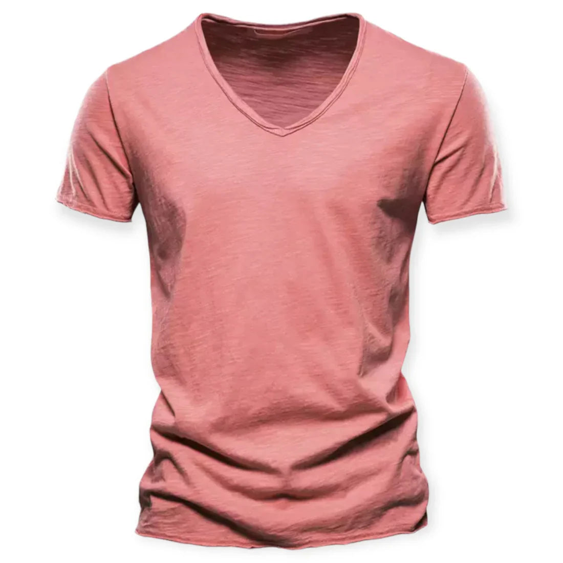 Heren V-hals T-shirt Comfort Fit