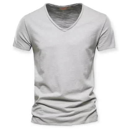 Heren V-hals T-shirt Comfort Fit