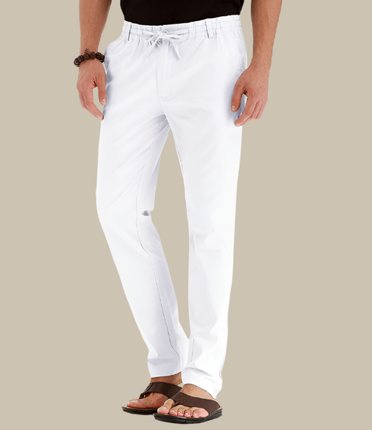 Heren Zomerbroek Elastische Taille Casual Fit