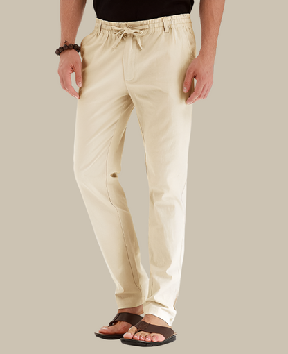 Heren Zomerbroek met Elastische Tailleband