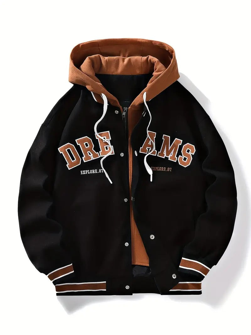 Herenhoodie Jas met Stijlvolle Capuchon