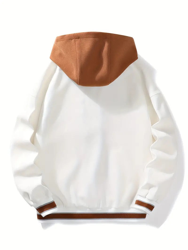 Herenhoodie Jas met Stijlvolle Capuchon