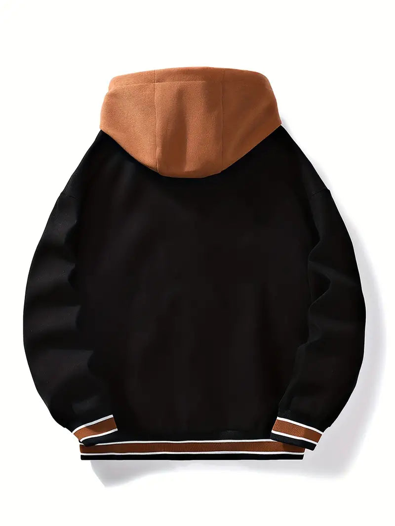 Herenhoodie Jas met Stijlvolle Capuchon