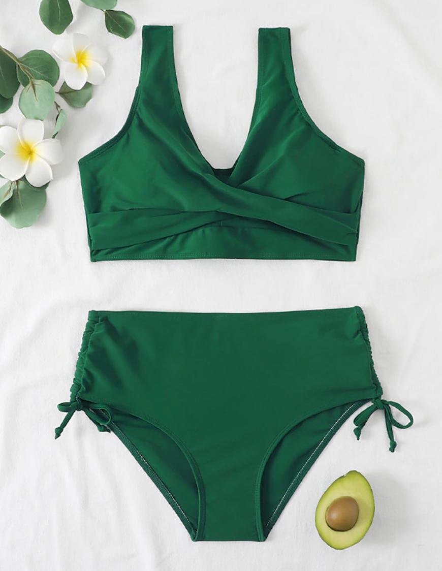 High Waist Bikini Set met Elegant Design