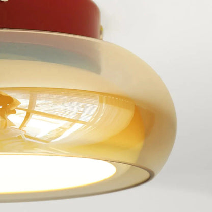 Hilda Retro Plafondlamp - Acryl Warm Licht