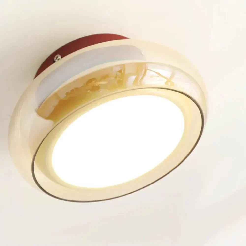 Hilda Retro Plafondlamp - Acryl Warm Licht