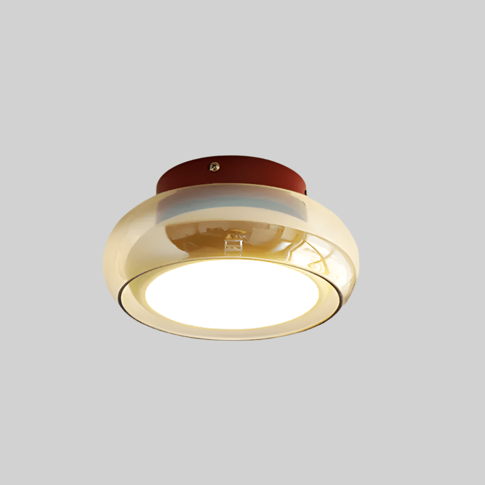 Hilda Retro Plafondlamp - Acryl Warm Licht