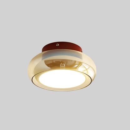 Hilda Retro Plafondlamp - Acryl Warm Licht