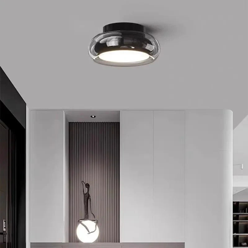 Hilda Retro Plafondlamp - Acryl Warm Licht