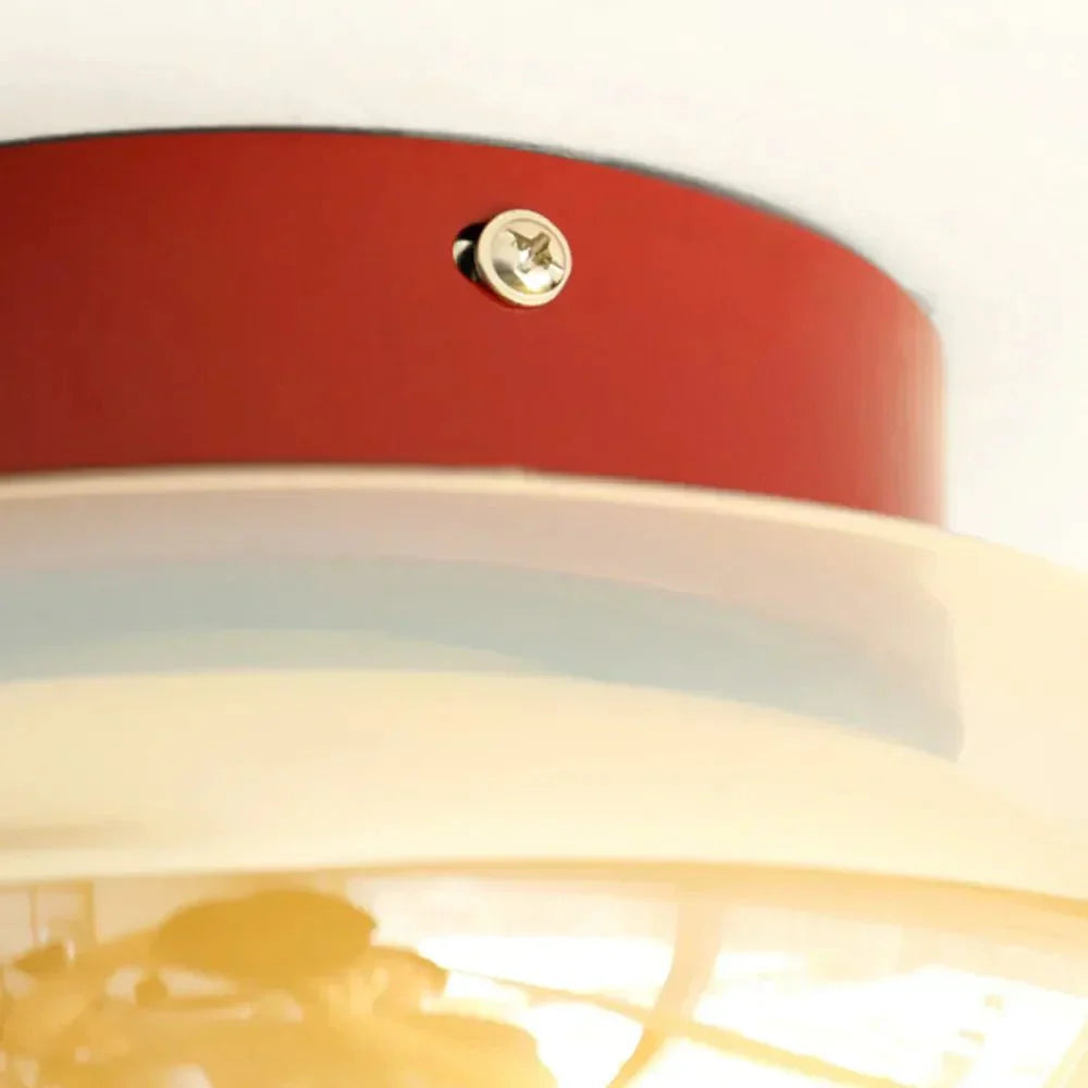 Hilda Retro Plafondlamp - Acryl Warm Licht