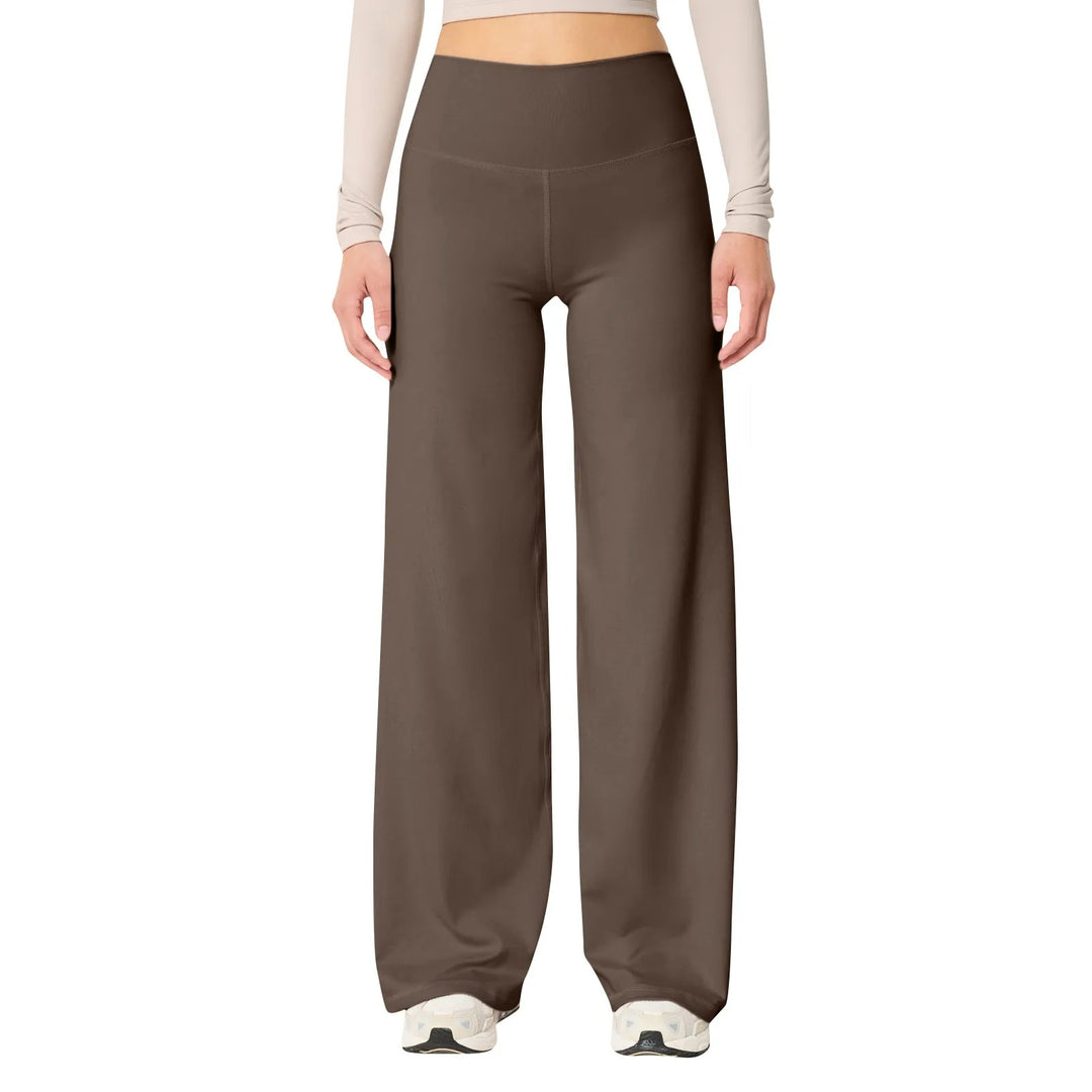 Hoge Taille Stretch Yoga Broek Dames