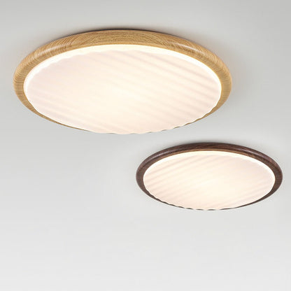 Houten LED Plafondlamp - Moderne Verlichting Léandre