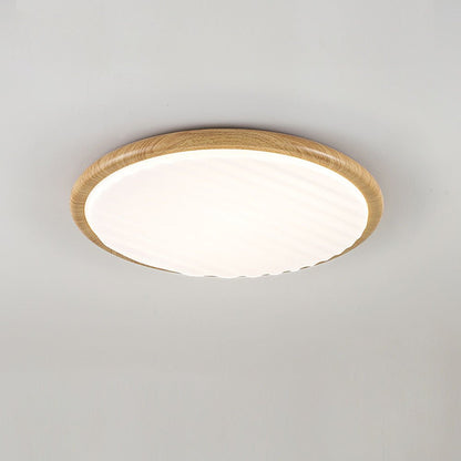 Houten LED Plafondlamp - Moderne Verlichting Léandre