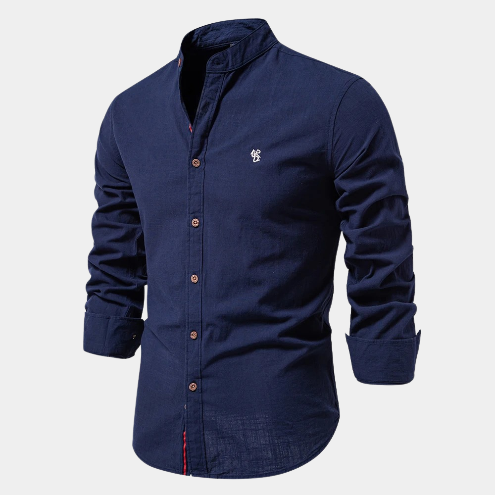 Hunio Herenoverhemd Lange Mouw Modern Design