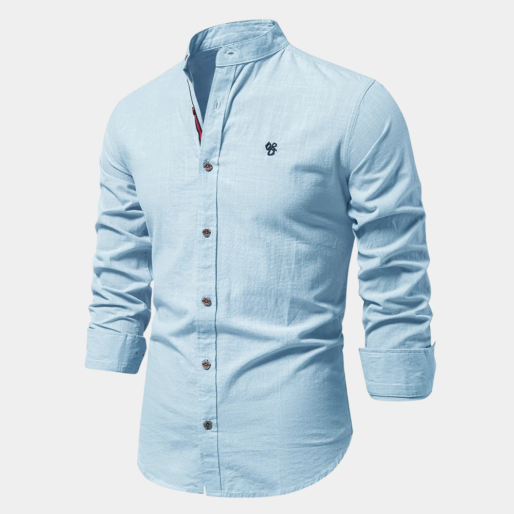 Hunio Herenoverhemd Lange Mouw Modern Design