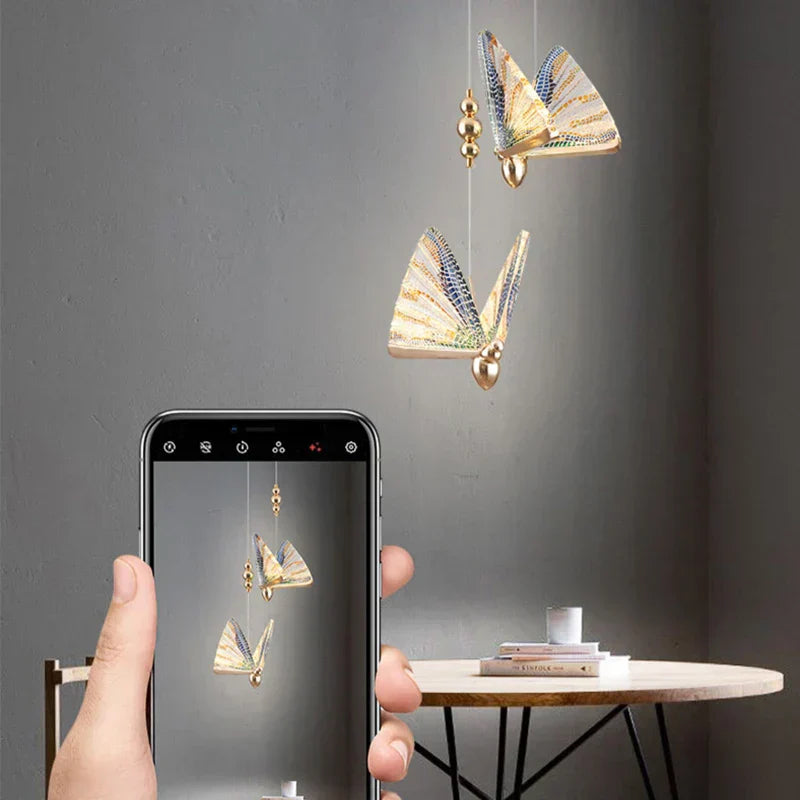 ButterflyGlow - Decoratieve vlinder hanglamp voor elke ruimte