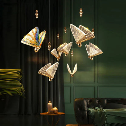 ButterflyGlow - Decoratieve vlinder hanglamp voor elke ruimte