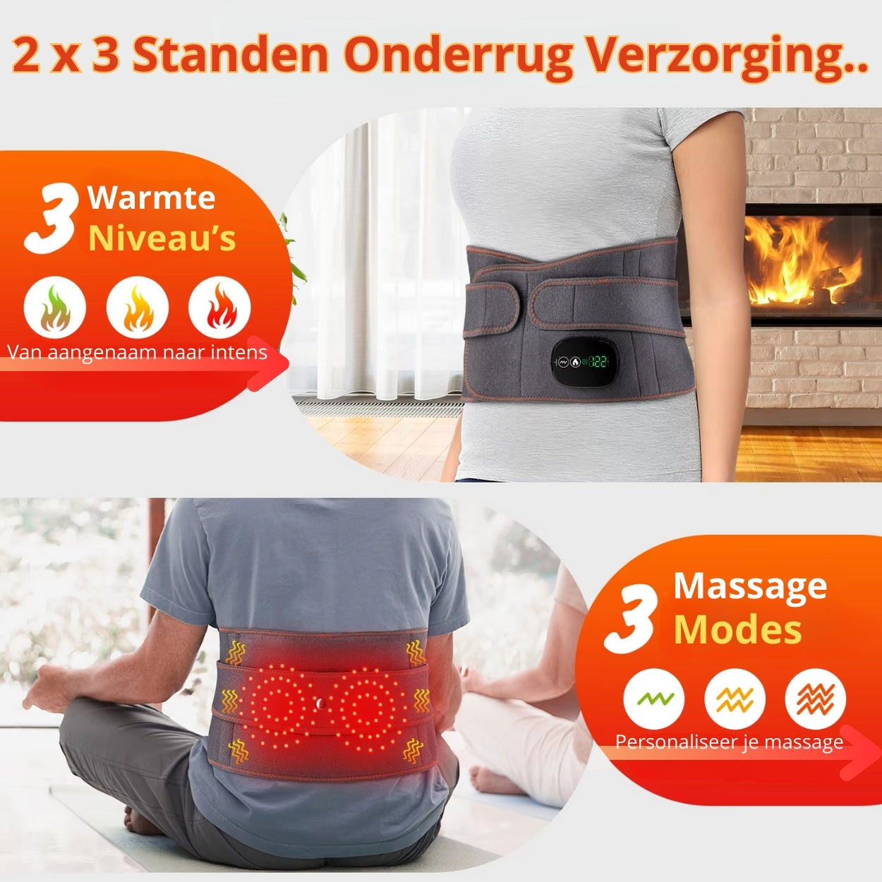 Infrarood Warmte Therapie Onderrug Verlichting