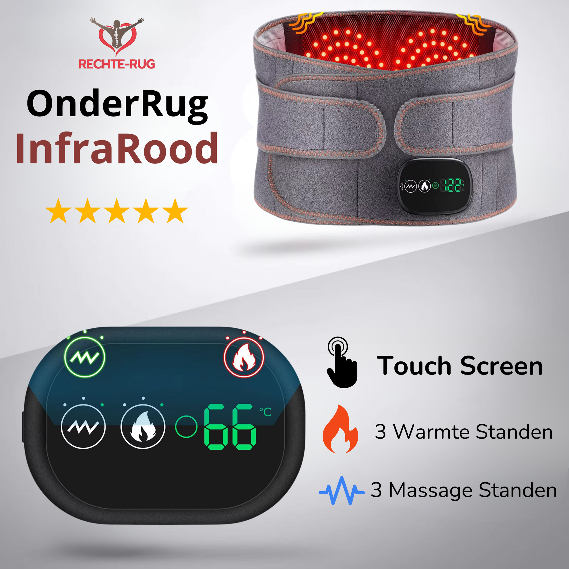 Infrarood Warmte Therapie Onderrug Verlichting