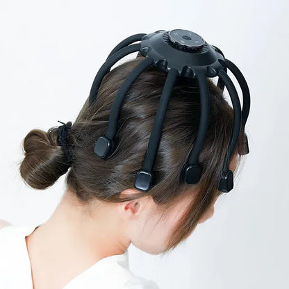 Innovatief Hoofdmassage Apparaat met Bluetooth