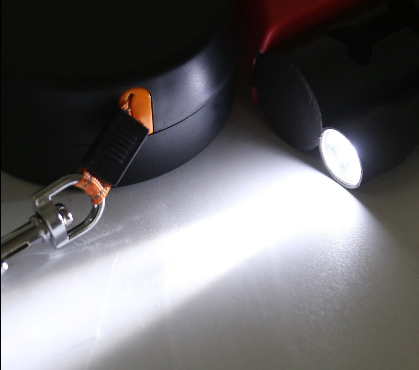 Innovatieve Dubbele Hondenriem met Verlichting