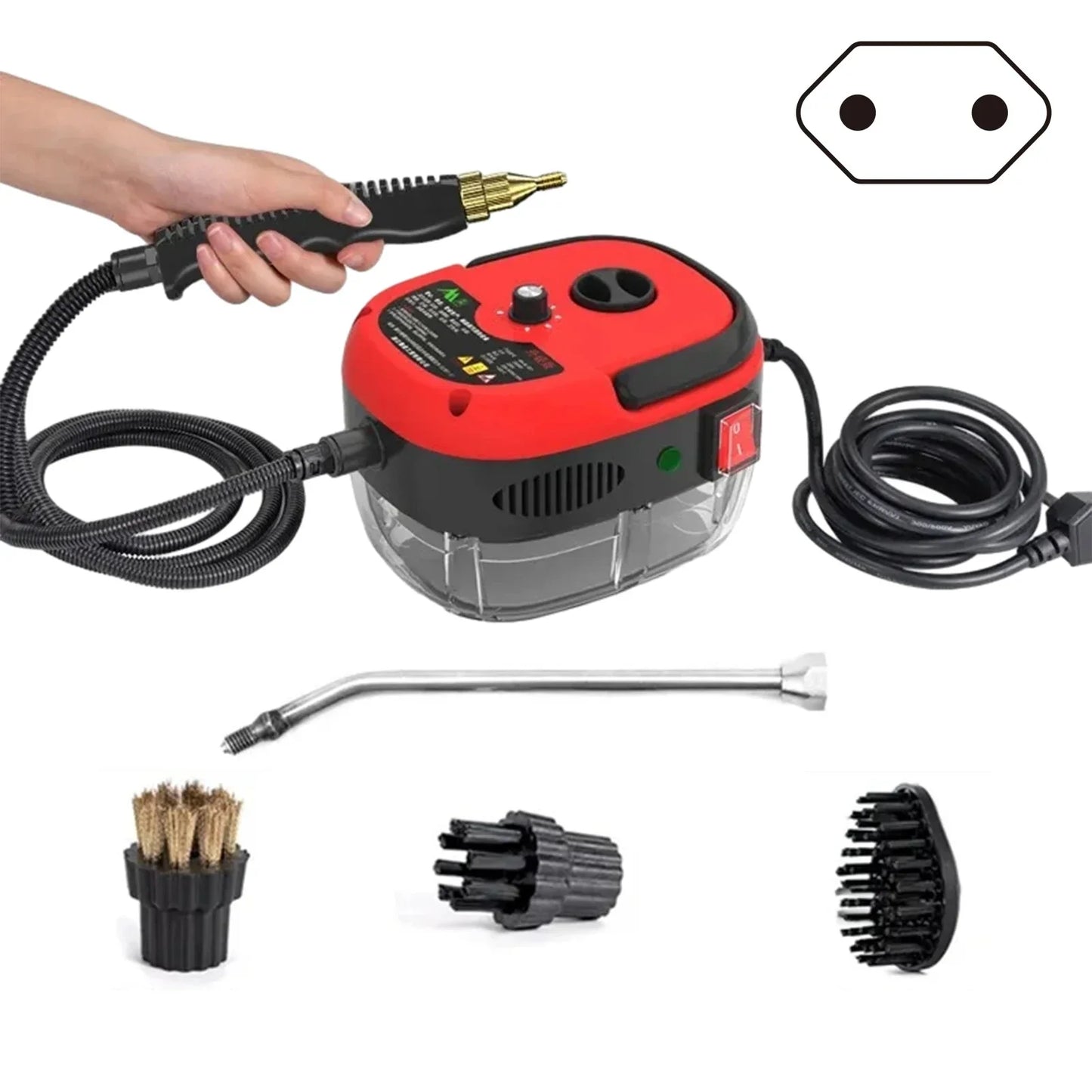 Innovatieve Stoomreiniger 2500W voor Thuis en Auto