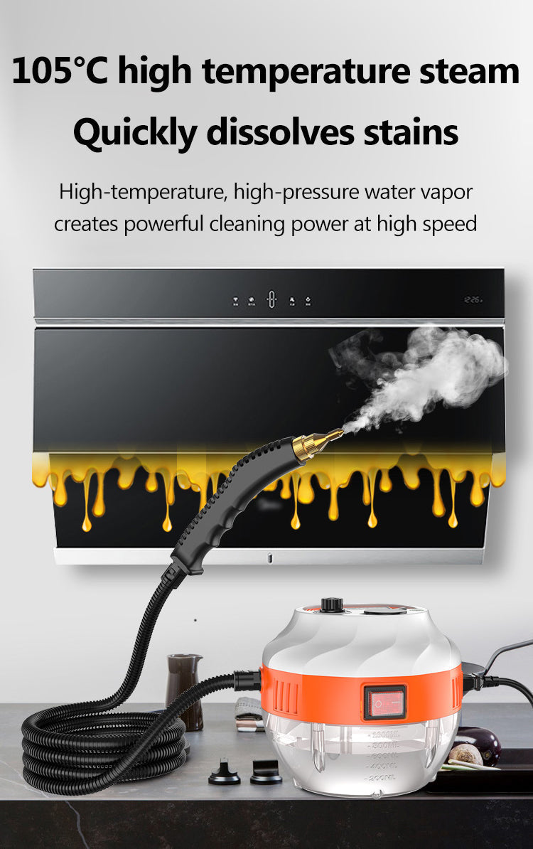Innovatieve Stoomreiniger 2800W voor Thuis en Auto