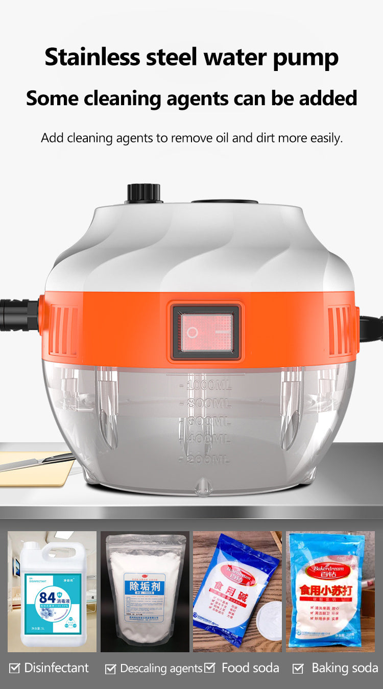 Innovatieve Stoomreiniger 2800W voor Thuis en Auto