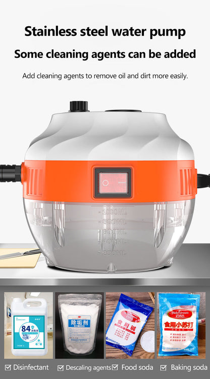 Innovatieve Stoomreiniger 2800W voor Thuis en Auto