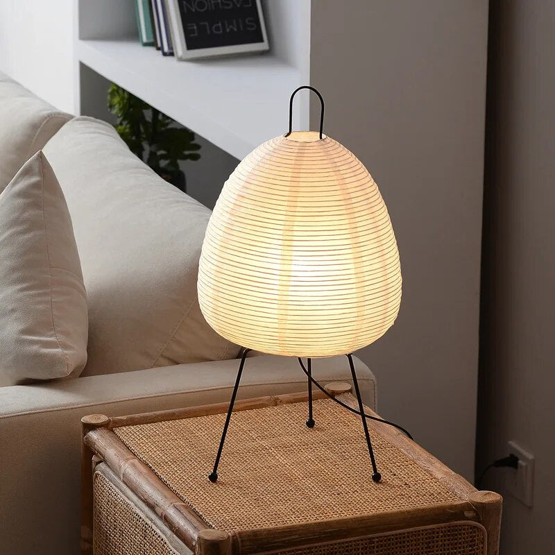 Japans Design Rijstpapier LED Tafellamp