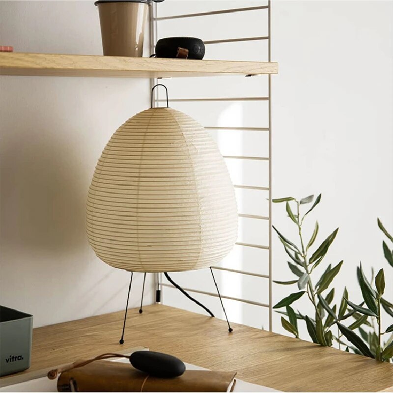 Japans Design Rijstpapier LED Tafellamp