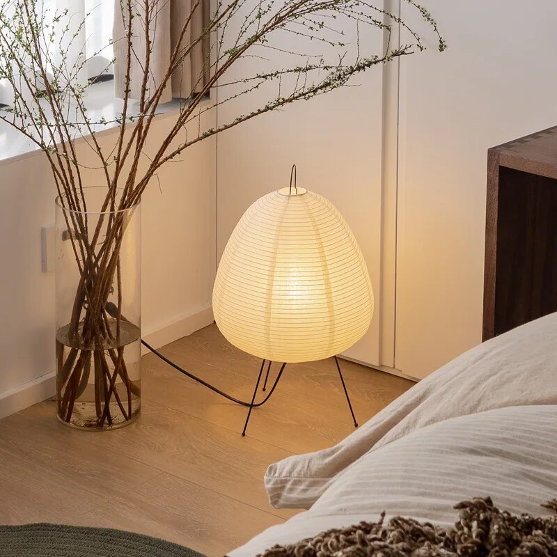 Japans Design Rijstpapier LED Tafellamp