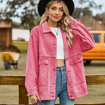Jasmijn Tijdloos Denim Jack Dames