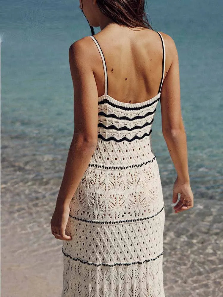 Jeecey Traf Mouwloze Jurk Chic Design