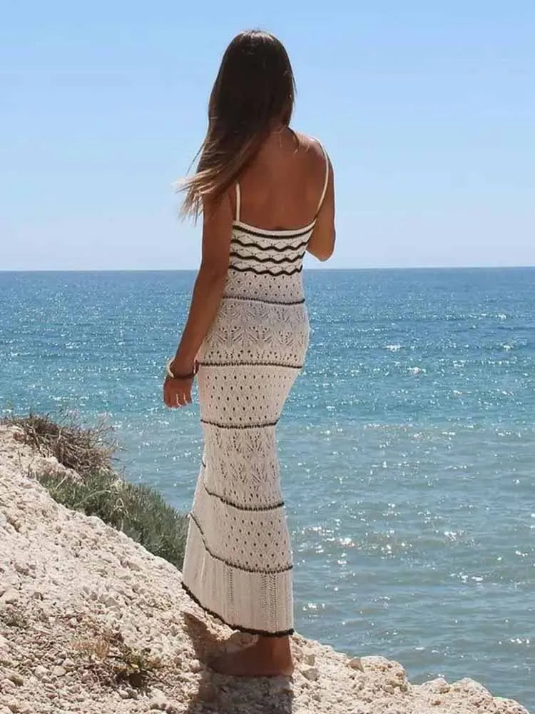 Jeecey Traf Mouwloze Jurk Chic Design