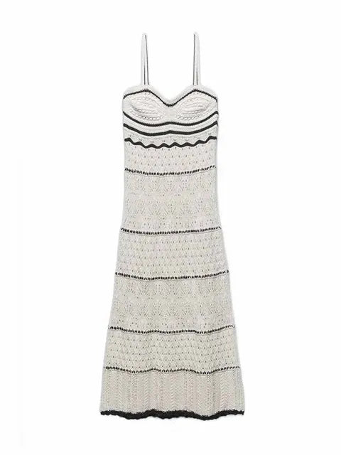 Jeecey Traf Mouwloze Jurk Chic Design