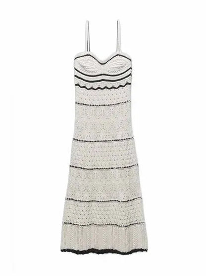 Jeecey Traf Mouwloze Jurk Chic Design
