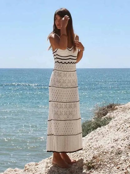 Jeecey Traf Mouwloze Jurk Chic Design